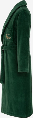 LACOSTE Long Bathrobe 'RENE' in Green