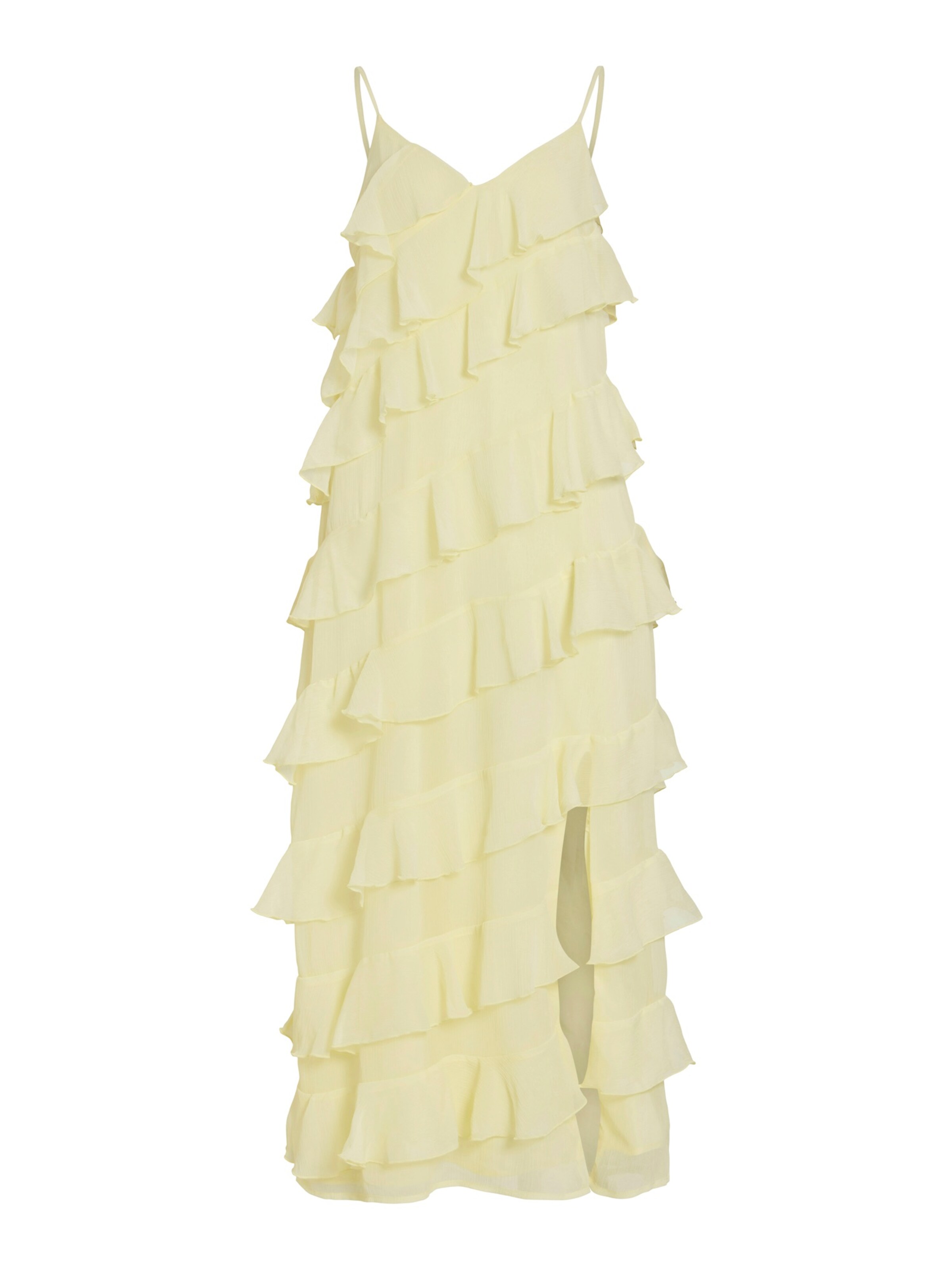 VILA Jurk 'VILUNA' in Geel: voorkant