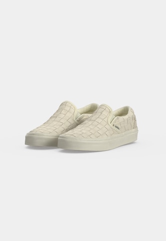 VANS - Zapatillas sin cordones 'Classic' en blanco