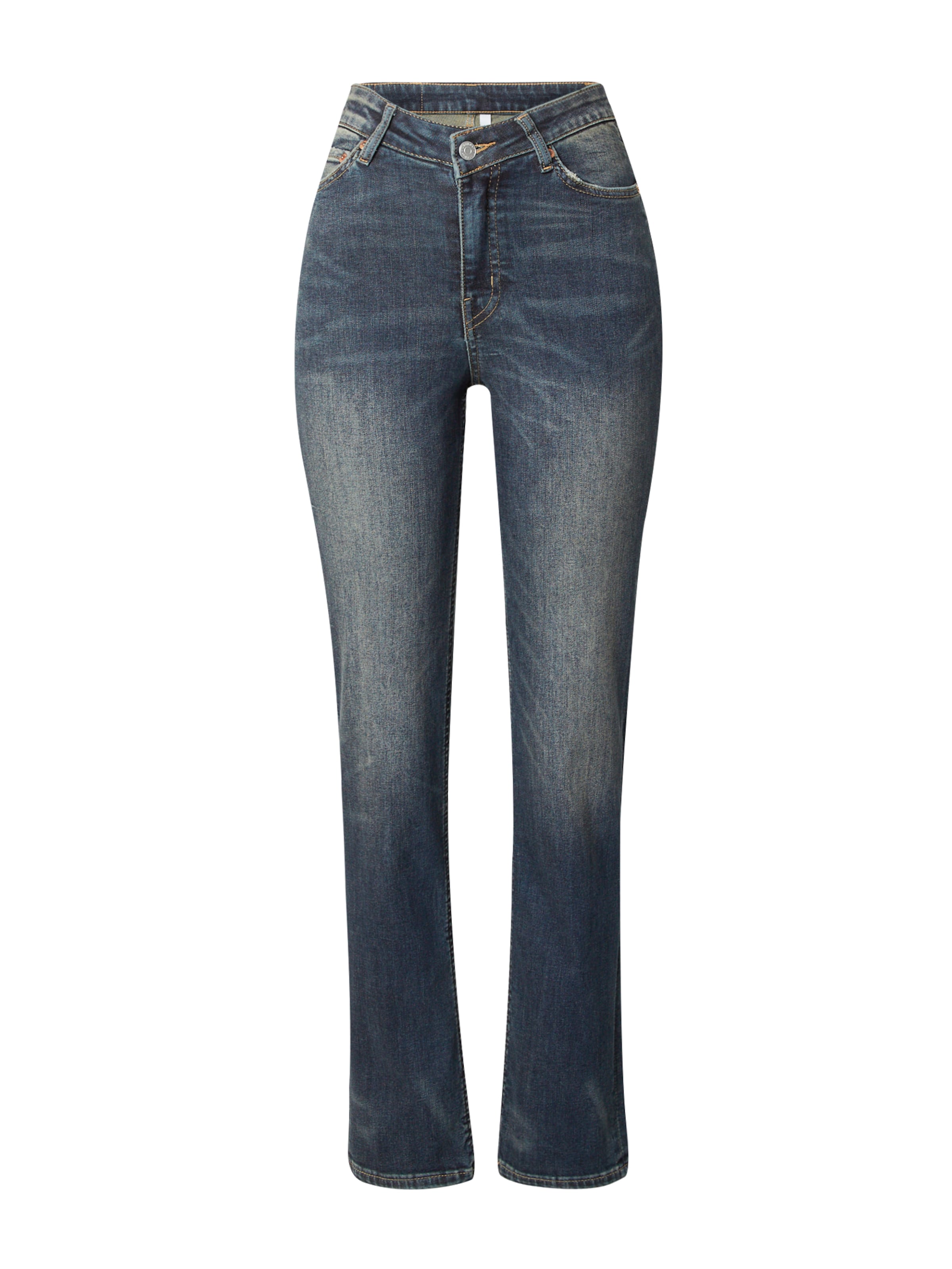 Regular Jean WEEKDAY en bleu : devant