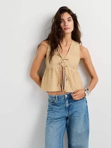 Chemisier Pepe Jeans en jaune