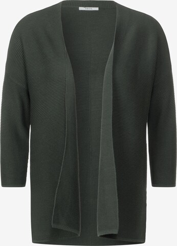 CECIL Knit Cardigan in Green: front