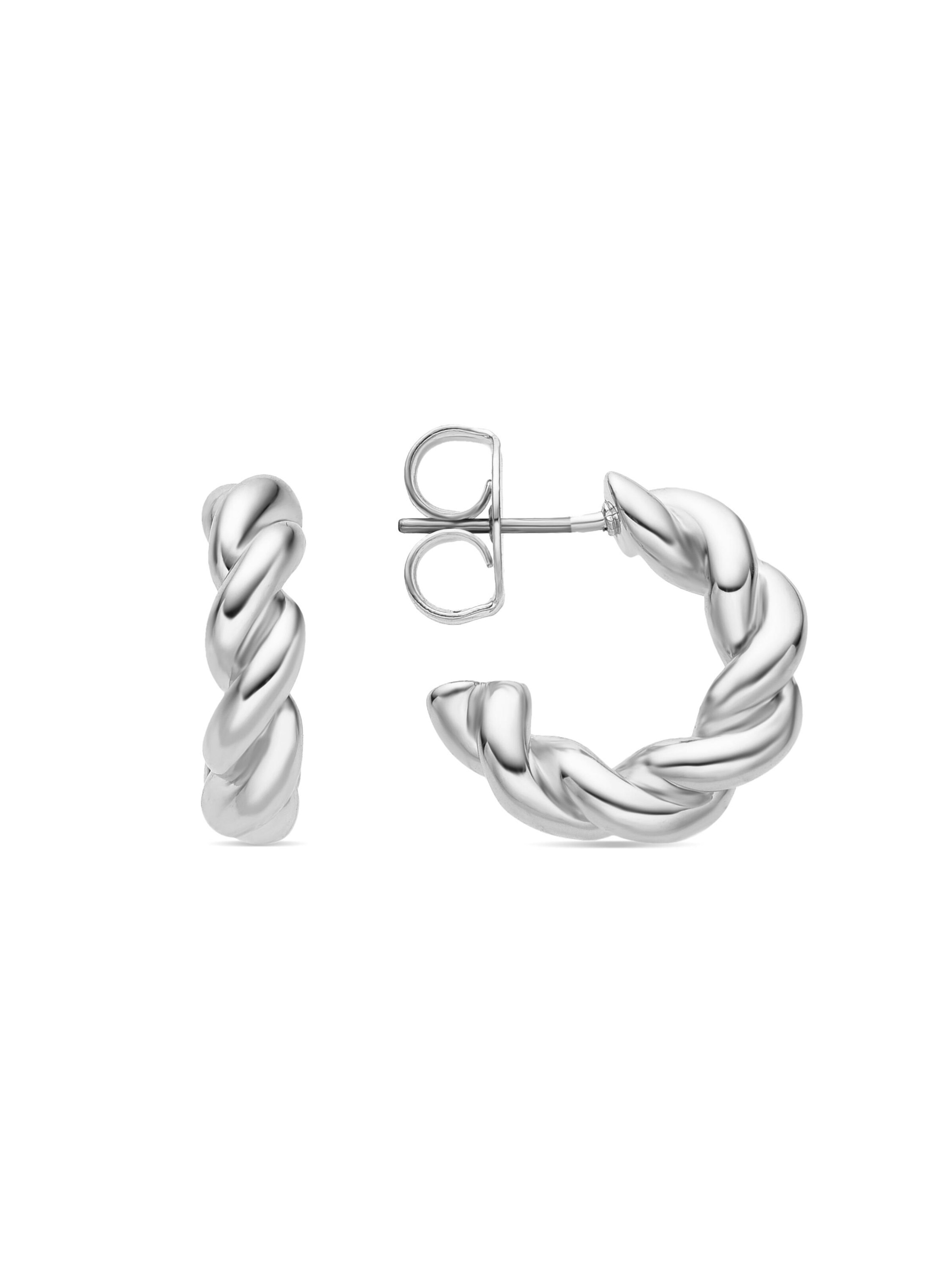 Luxenter Øreringe 'Izo' i sølv: forside