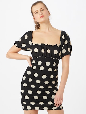 Miss Selfridge Dress in Black: front