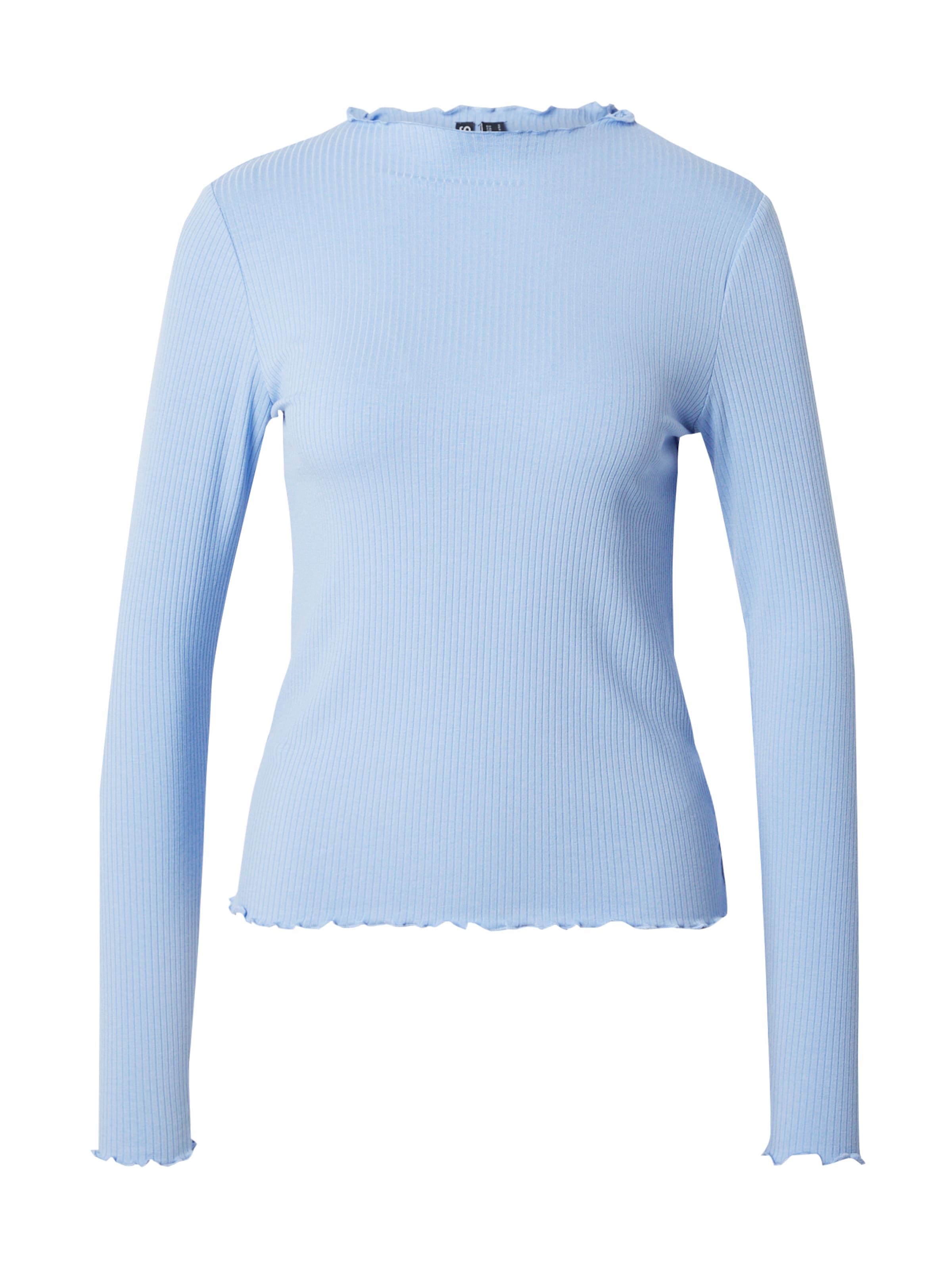 PIECES Shirt 'NICCA' in Blue: front