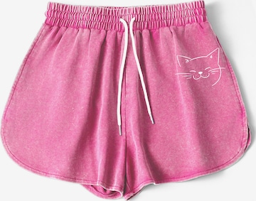 GORHEY Pants in Pink: front