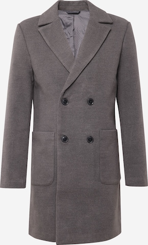 Manteau mi-saison BURTON MENSWEAR LONDON en gris : devant