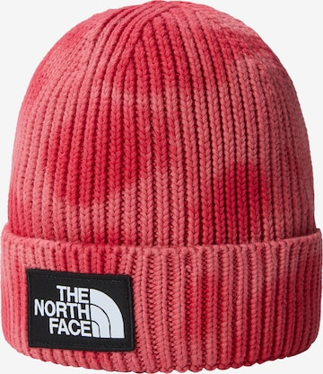 THE NORTH FACE - Gorra en rojo: frente