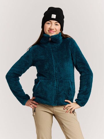 PROTEST Fleece jacket 'Riri JR' in Blue