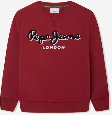 Pepe Jeans Sweatshirt in Red: front