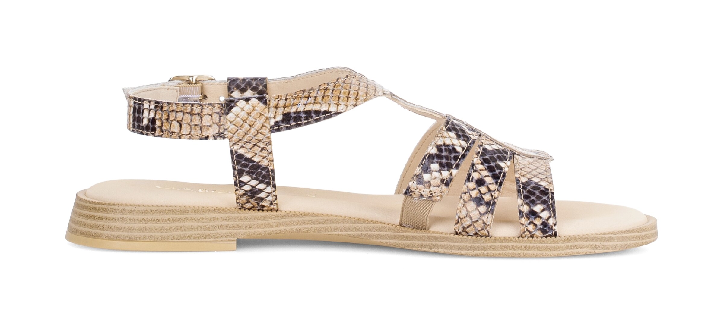 GABOR Strap Sandals in Beige