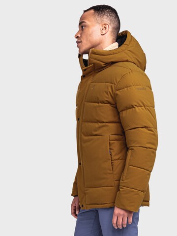 Schöffel Outdoorjas 'Eastcliff' in Bruin