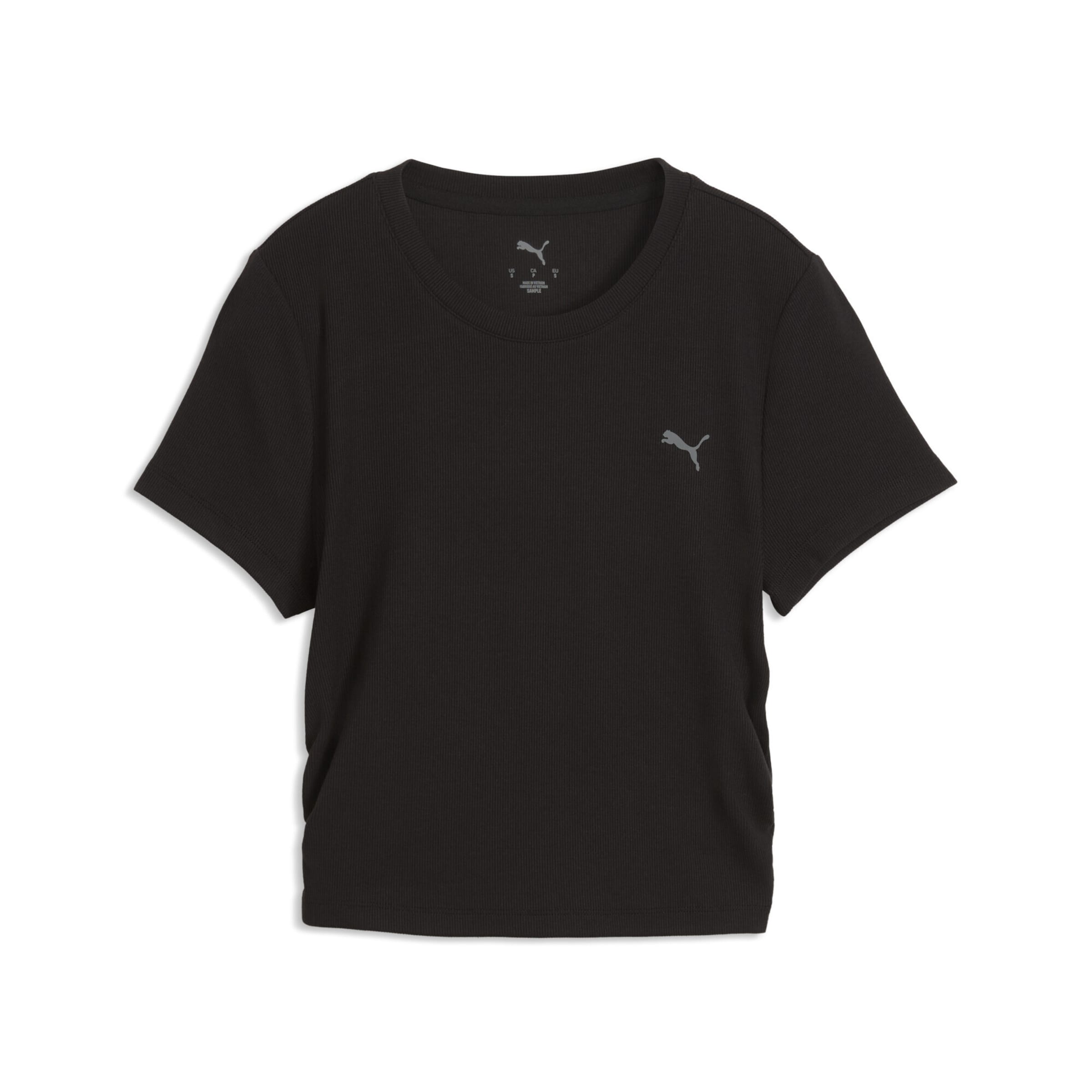 PUMA Funktionsshirt 'Cloudspun' in Schwarz: Vorderseite