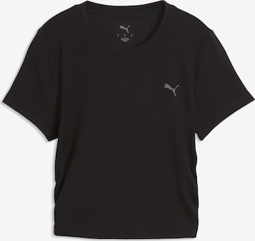 PUMA Funktionsshirt 'Cloudspun' in Schwarz: Vorderseite