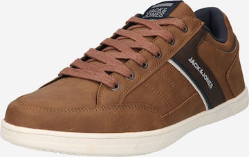 JACK & JONES - Zapatillas deportivas bajas 'BRADFIELD' en marrón: frente