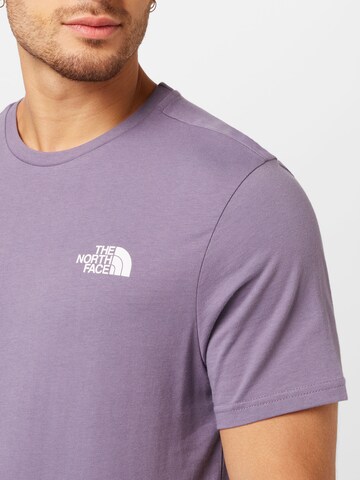 THE NORTH FACE Regular fit Majica 'Simple Dome' | vijolična barva