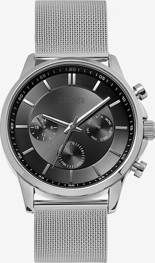 s.Oliver Multifunktionsuhr 'SO-4231-MM' in silber, Produktansicht