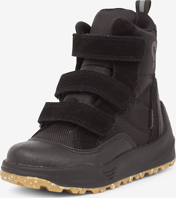 Bottes de neige 'Adrian' WODEN en noir : devant