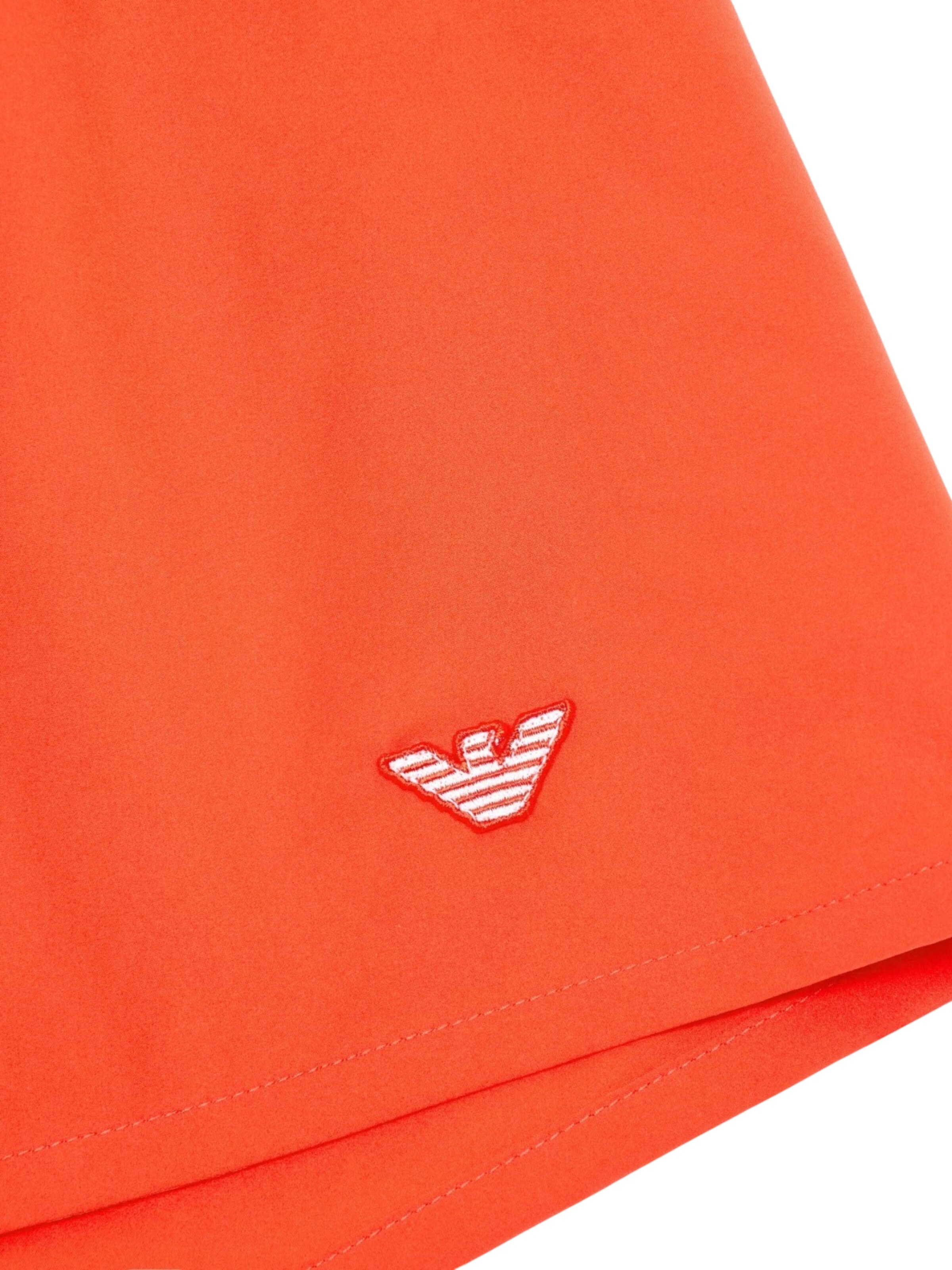 Pantaloncini da bagno di Emporio Armani in arancione