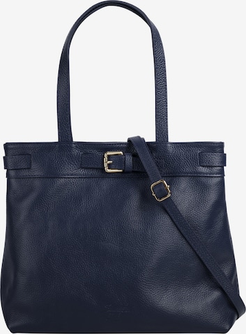 Cabas Samantha Look en bleu : devant