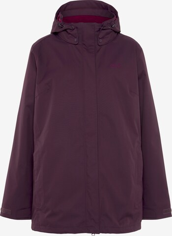 JACK WOLFSKIN Performance Jacket in Purple: front