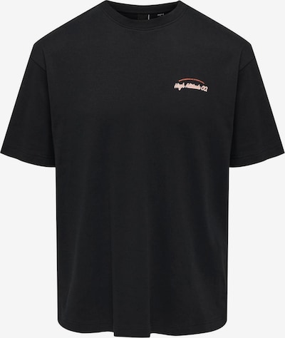 Only & Sons Shirt 'ELI' in Beige / Orange / Black, Item view