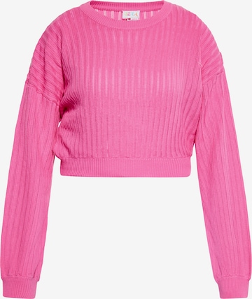 IZIA Sweater in Pink: front