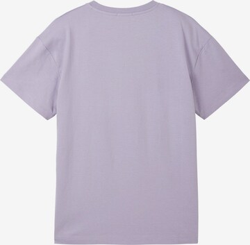 TOM TAILOR T-Shirt in Lila