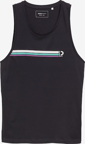 TOM TAILOR DENIM Koszulka w kolorze szary: przód