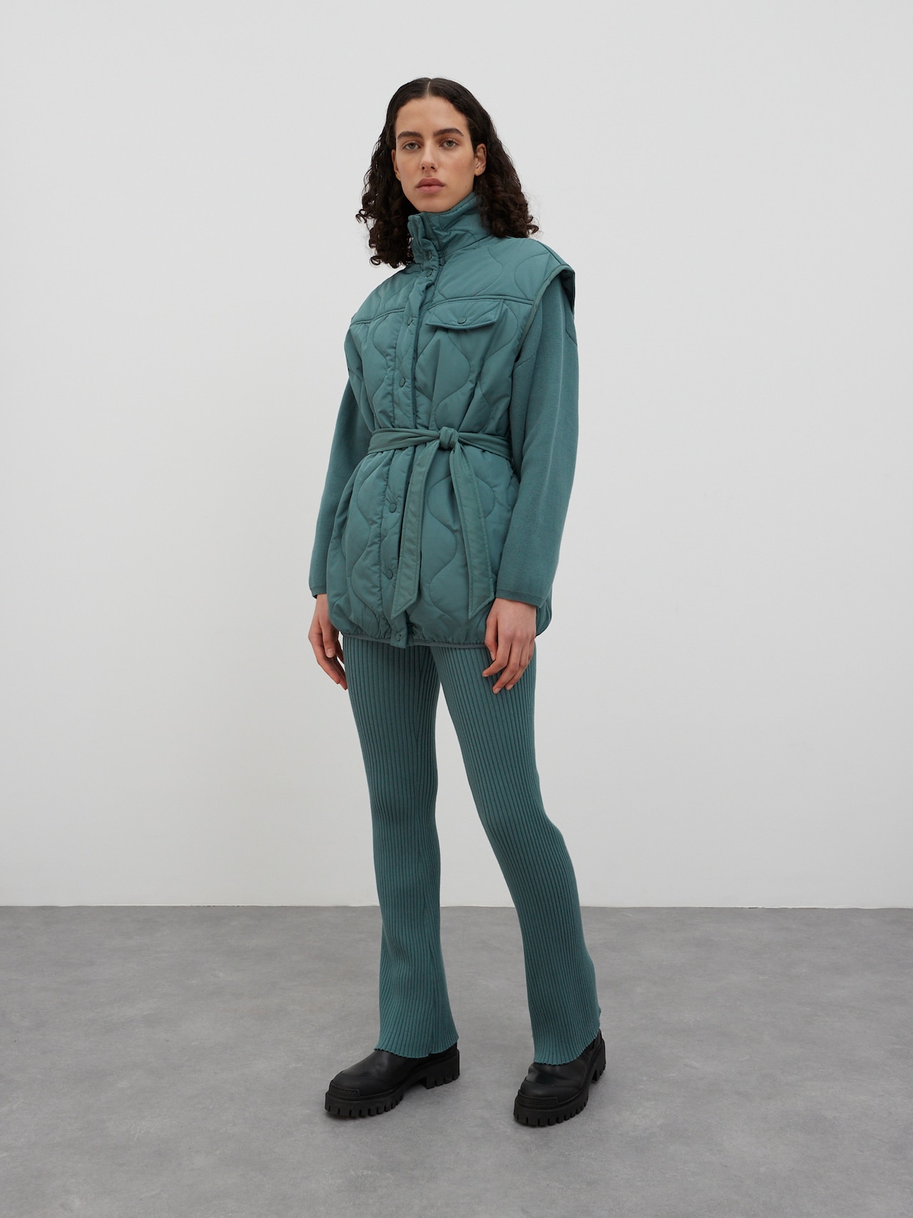 EDITED Produkte Weste 'Niabi' jade