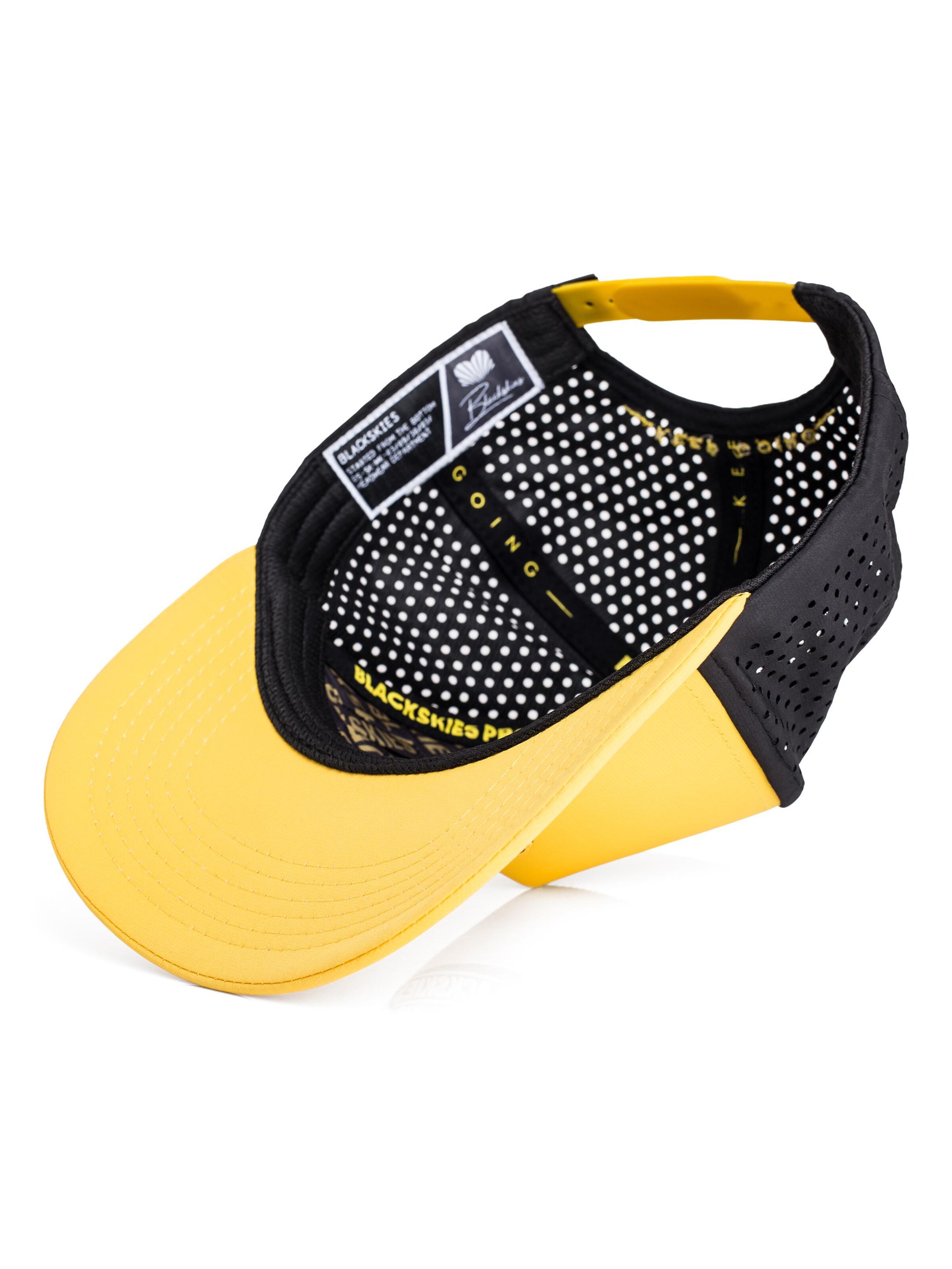 Blackskies Athletic Cap 'Pro Flow Sport Performance' in Yellow