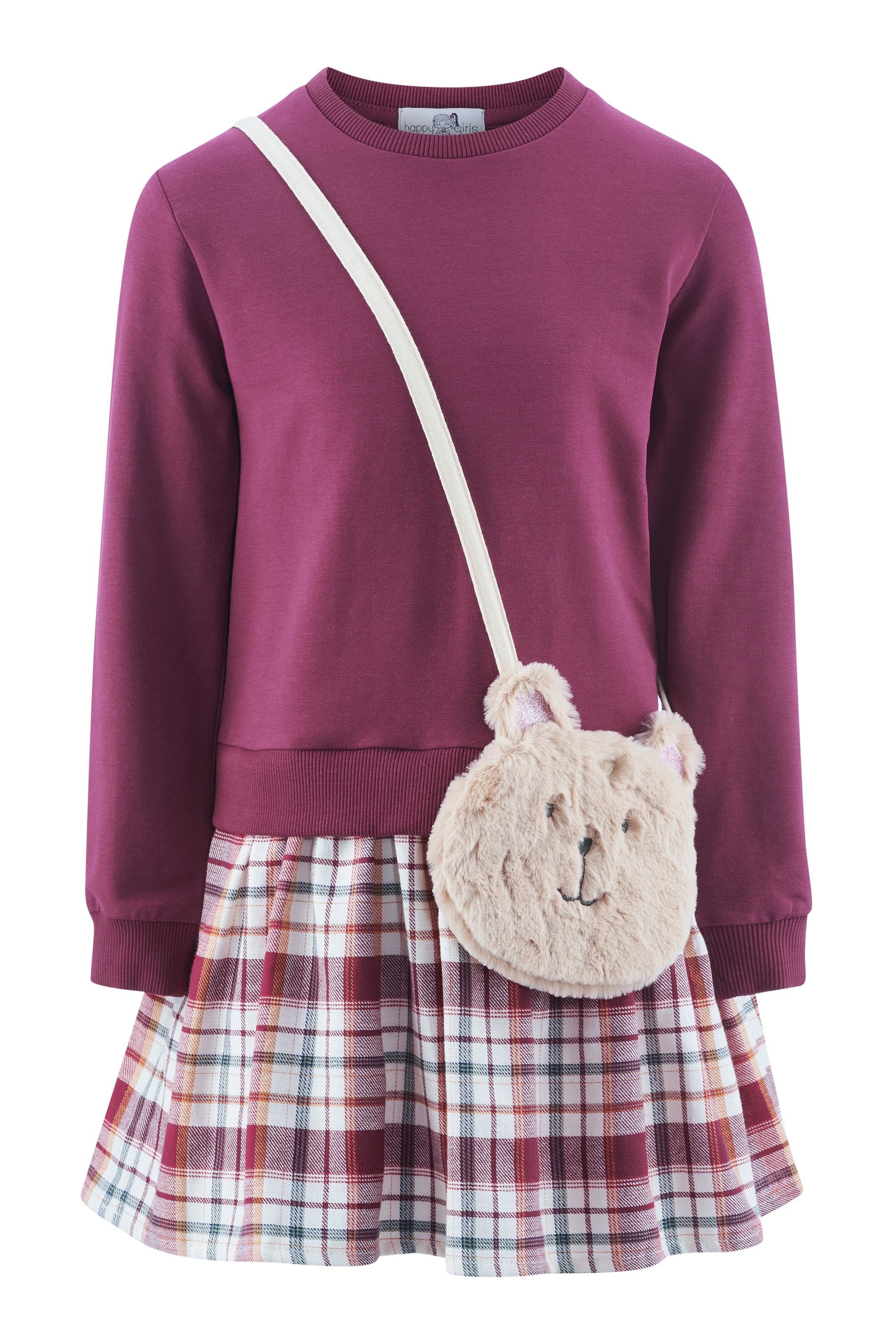 happy girls Kjole i rød: forside