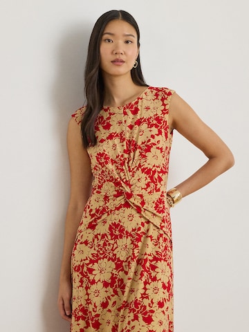 Robe 'CLASSIC' Lauren Ralph Lauren Petite en rouge