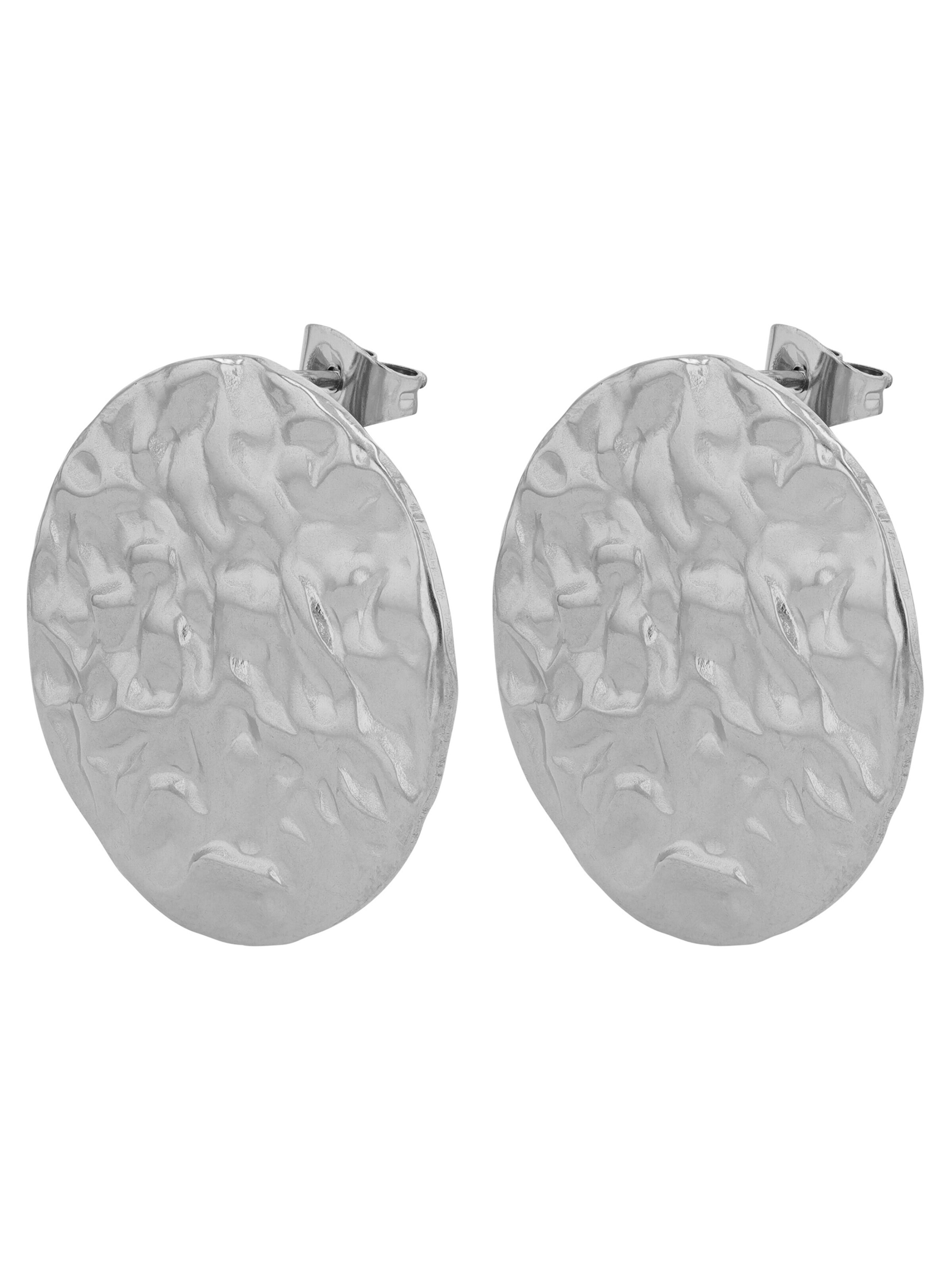 Akzent Earrings 'wasserfest' in Silver