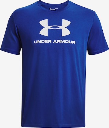 UNDER ARMOUR Functioneel shirt in Blauw: voorkant