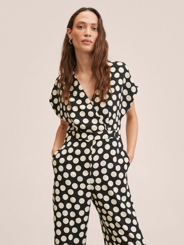 MANGO Jumpsuit 'Giralda' in Black: front