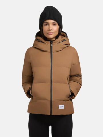 khujo Winterjacke ' Liev-YM ' in Braun: Vorderseite