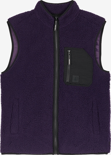 Liemenė 'Muzzer Fuzzar' iš Volcom, spalva – tamsiai violetinė / juoda, Prekių apžvalga