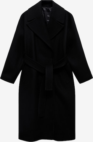 MANGOPrijelazni kaput 'Traviata' - crna boja: prednji dio