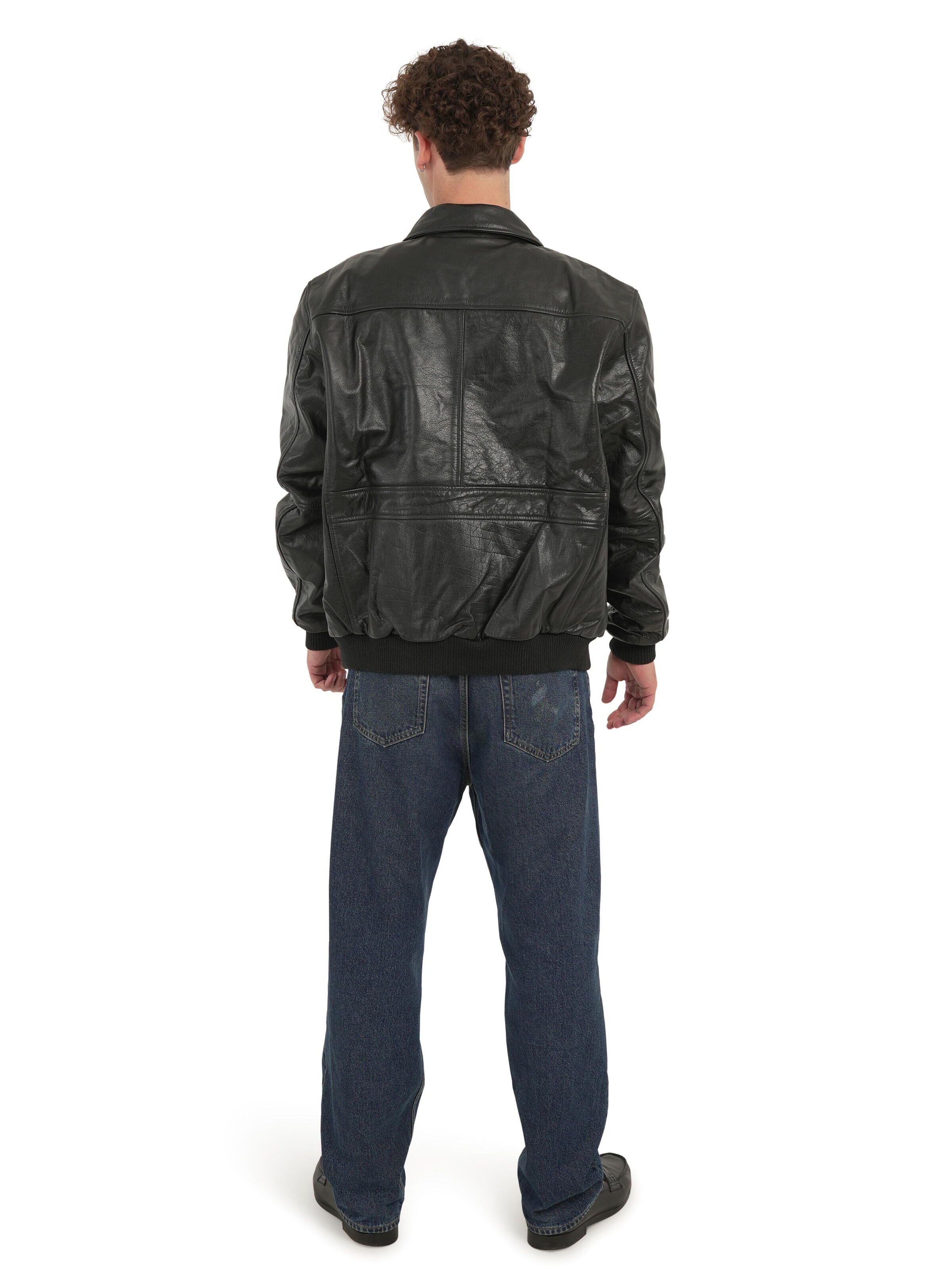 Giacca di mezza stagione 'Classic Bomber' di Chic and Clicks in nero