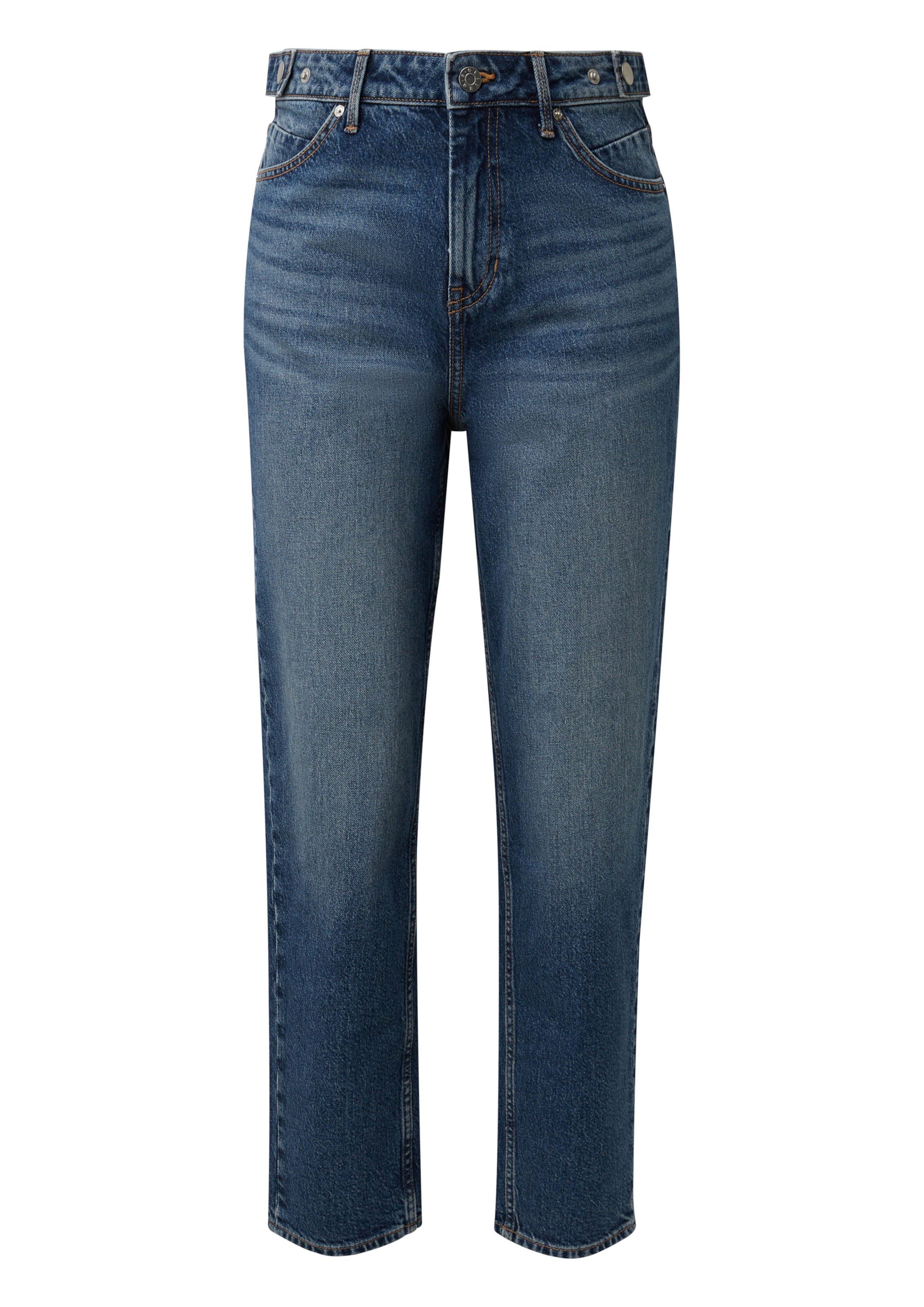 s.Oliver Tapered Jeans in Blauw: voorkant