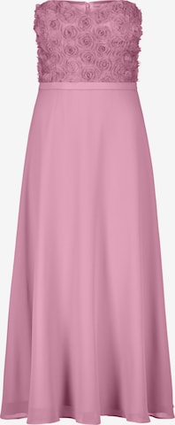 Robe de soirée Vera Mont en rose : devant