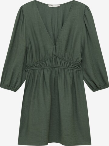 Robe Pull&Bear en vert : devant