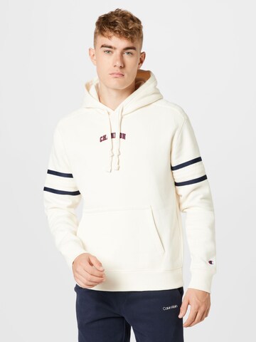 Champion Authentic Athletic Apparel Sweatshirt in Weiß: predná strana