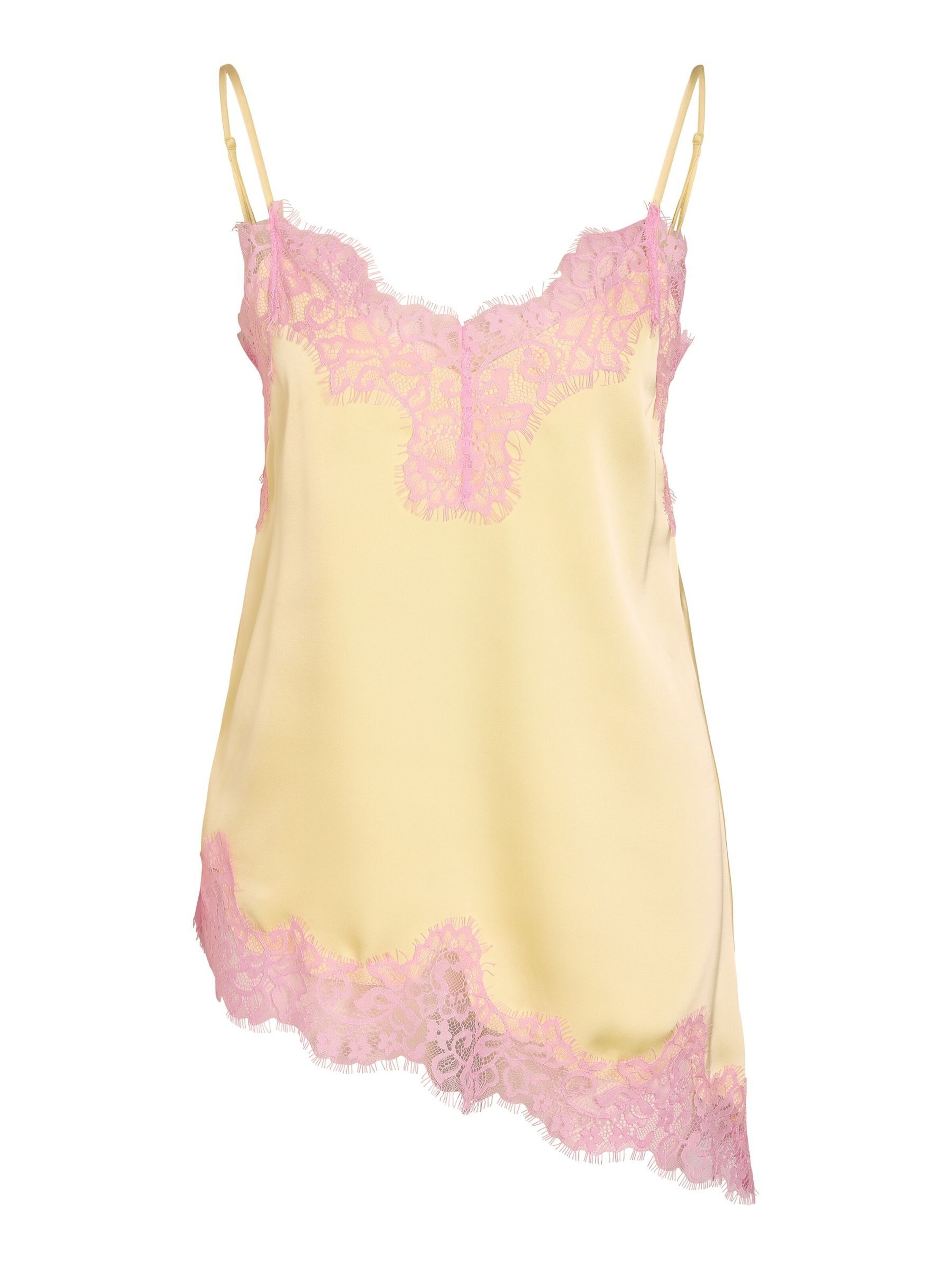 Noisy may Haut 'NMJessica' en XS en jaune clair / rose, Vue avec produit