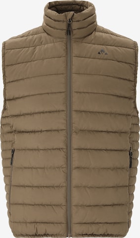 Whistler Weste 'Edge' in Grün: Vorderseite