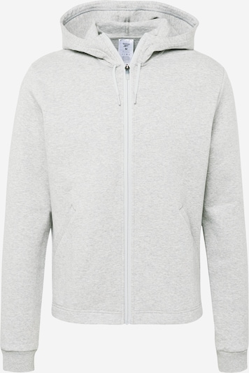 Reebok Sweat de sport 'DREAMBLEND' en gris chiné, Vue avec produit