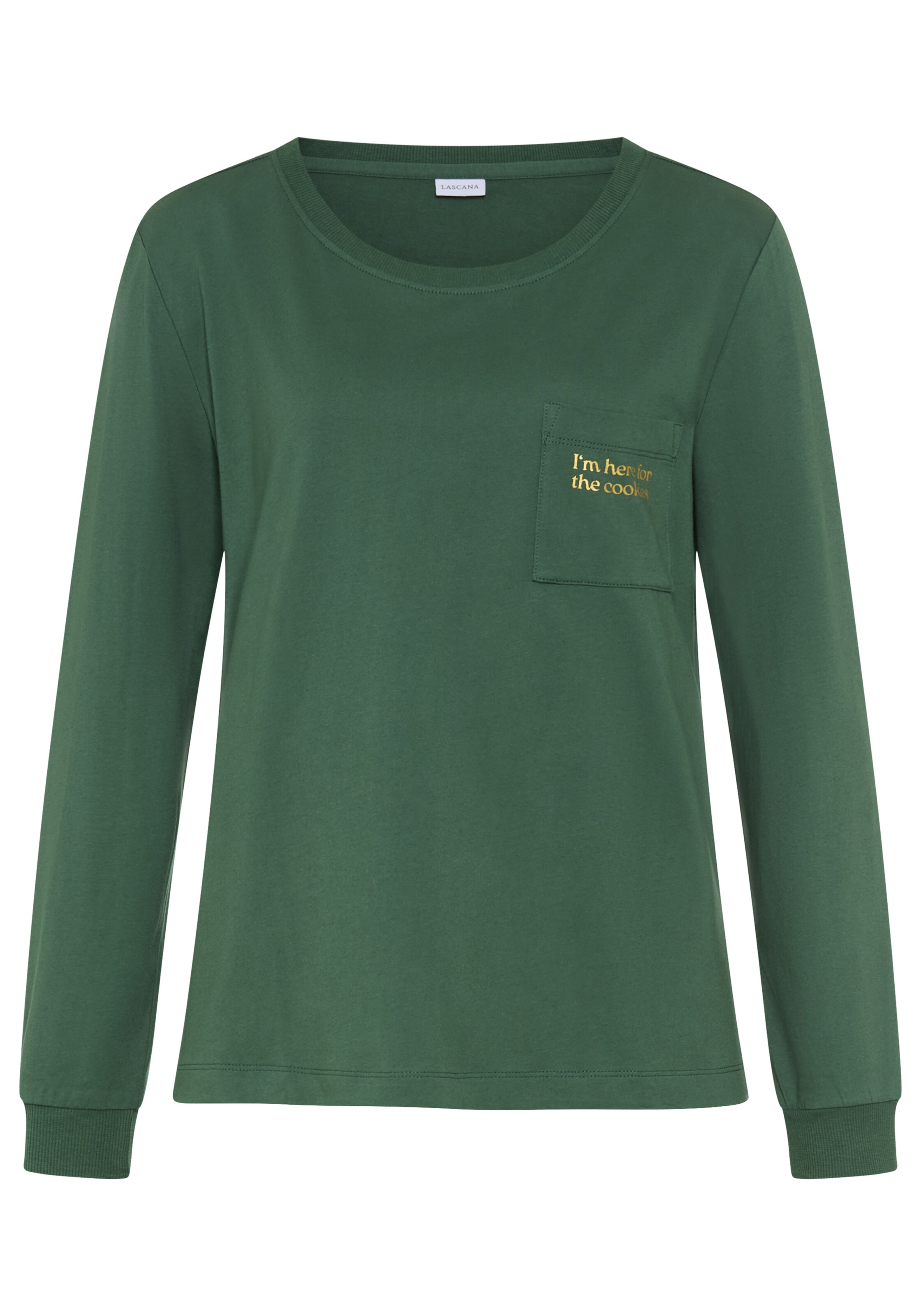 LASCANA - Pijama en verde: frente