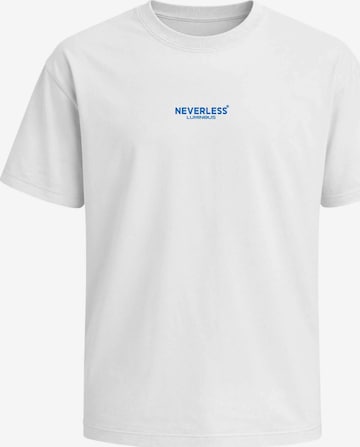 Neverless Shirt 'Lumineus' in Weiß: Vorderseite