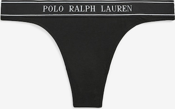 Polo Ralph Lauren String in Zwart: voorkant